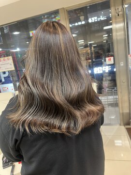 ショコララテ 30代40代50代脱白髪染めグレイヘア白髪ぼかしハイライト