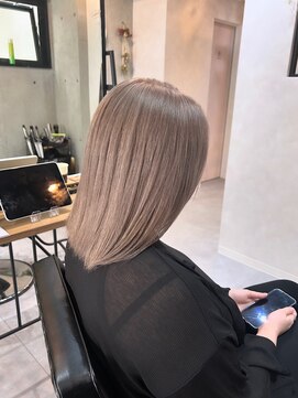 ブルーメ(Blume...) 【シルバーグレーカラー】ブリーチあり☆