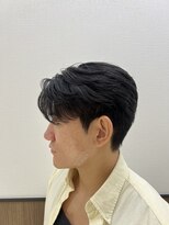 ステージ(STAGE)&nbsp;ダウンパーマ　韓国メンズヘア　ニュアンスパーマ