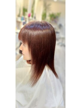 ヘアーエポック(hair epoque) 赤みブラウン