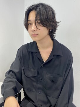 ユーフォリア 渋谷グランデ(Euphoria SHIBUYA GRANDE) 色っぽメンズスタイル　韓国メンズ　ニュアンスパーマ