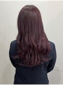 ブリーチなしダブルカラー ラベンダーピンク 表参道