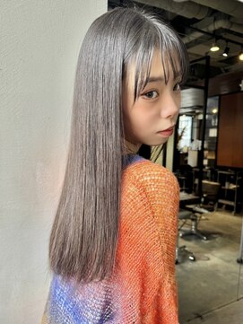 メイカ(MEIKA) ”サラサラストレート×チャコールブラウン”