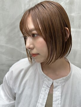 ロンドルーチェ 心斎橋(Lond luce) 大人ガーリー×似合わせカット【髪質改善／縮毛矯正】