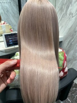 ピリオド 赤坂(Period.) ホワイトピンクベージュ+最上級髪質改善