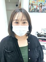 メタ(META) カット＋超ダメージ毛髪用＋１７型コラーゲンカラー（髪の強化)