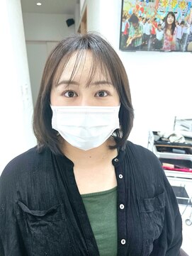 メタ(META) カット+超ダメージ毛髪用+17型コラーゲンカラー(髪の強化)