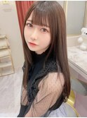 前髪カットが可愛い☆髪質改善☆透明感ブラウンカラー