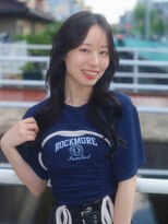 ベレッタ 枚方店(veretta.)&nbsp;韓国ロング/センターパート/顔周りレイヤー/くびれシルエット