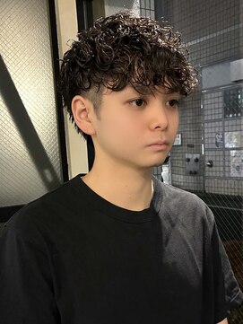 カーニバル 江古田(CARNIVAL) 【橋本嶺】ツーブロックマッシュアップバング感ショートパーマ