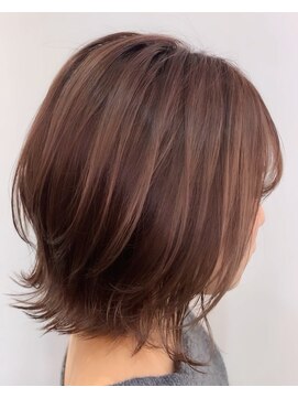 グラス 春吉2号店(glass) くびれボブレイヤー/レイヤー/レイヤーカット/韓国レイヤー