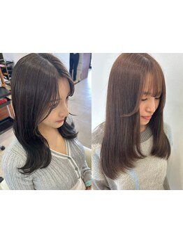 印象を左右する顔周りのデザイン。顔のパーツや輪郭を見極めて、顔をパッと明るく、可愛く見せてくれる！