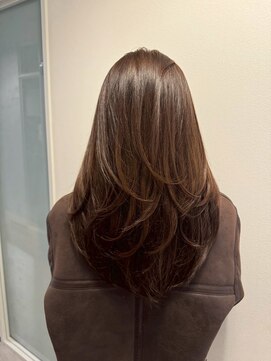 ムード(MOOD,) 暗めカラー/グランマッシュ[レイヤーカット/髪質改善/銀座]