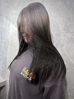 いろあそび 八王子&nbsp;【ルーツカラー】グレーシルバー×ブラック