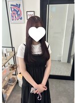 ウルー(uru)&nbsp;ピンクカラーとレイヤーカット