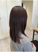 [aika]オーガニックカラーで暖色ブラウン