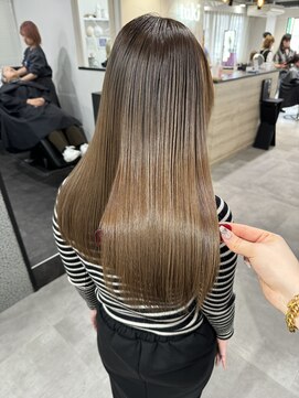 髪質改善ストレート