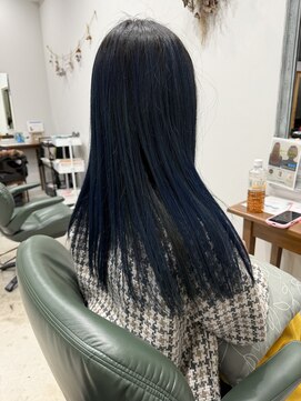 フー バイ セリナ(Fuu.by serina) ブリーチ必須◎ ブルーカラー