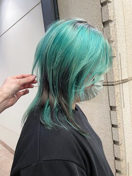 ベチカ(vetica) ハイレイヤーウルフ×デザインカラー