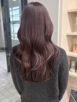 イロウ 天神大名店(IROW)&nbsp;ラベンダーブラウン 韓国巻き レイヤーカット 艶髪 【天神大名】