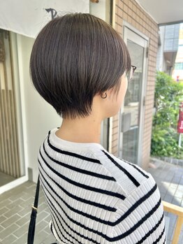 リプルバイメグ(Ripple by mEg)の写真/悩める大人女性の綺麗・可愛いを引き出すグレイカラー。髪と頭皮をいたわりながら、艶やかな美髪へ…