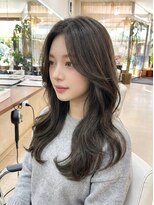 ビーワンヘアー 藤井寺 土師ノ里(B1hair)&nbsp;大人可愛い・韓国風レイヤーウェーブ
