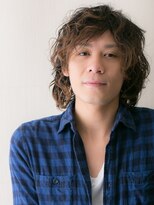 モッズヘアー メン 戸田公園店(mod's hair men)&nbsp;波巻きツイストスパイラルハイトーンカラー無造作へアi戸田公園