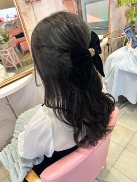 ミーネピンク 行徳(Miene Pink) 大人かわいいヘアアレンジ20代30代40代☆髪質改善【Pink】