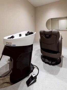 マイキーヘア 広島(MY KEY HAIR)の写真/お子様と一緒も◎個室でゆったりスパを堪能!静かな空間で癒しのひとときを♪