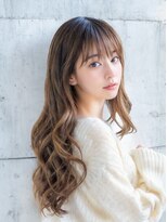 アーダー(ADER)&nbsp;20代30代大人可愛いブラウンベージュ韓国風パーマ