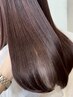 [ブリーチ毛.エイジング毛]カット＋髪質改善酸性ストレート