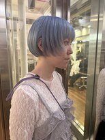 ダブ ギンザ(DaB ginza) ブルーグレー×マッシュボブ