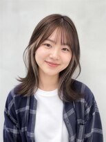 ウールトウキョウ 渋谷(wool TOKYO)&nbsp;モカベージュ×ミルクティーベージュ/イヤリングカラー