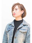 カッコいい、おしゃ可愛いボブ