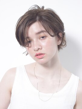 メゾンドイギー(MAISON de IGGY) ショート× 透明感ケアカラー#イメチェンヘアスタイル