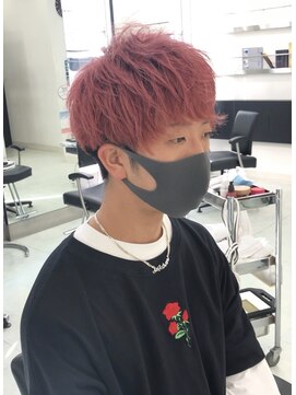 ネクスト 静岡店(NEXT) 【NEXT shizuoka 竹田】前下がりマッシュ×チェリーピンク