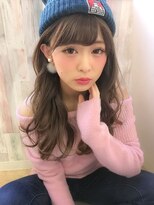 テオ(Theo)&nbsp;Theo /エメラルドアッシュ/ 巻き髪風パーマ/ロング