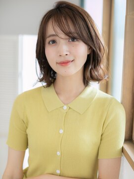 キャリコ(calico) 《calico》*こなれヘア*シースルーバング*ミントベージュ*