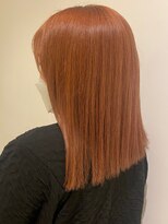 イト(ito)&nbsp;【 ito ／ 梅田 】ハイトーンオレンジカラー×ぱつっとボブ