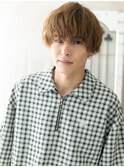 外国人風カラー×重めバングで目力UP！ソフトマッシュb名護大東