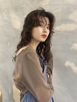 ヒュージ 三軒茶屋(huge) ウルフパーマ/くるくるパーマ/スパイラルパーマ/ダークアッシュ