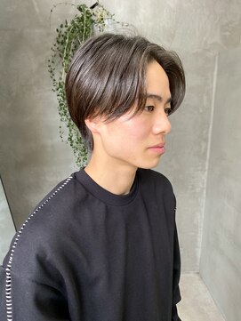 テトヘアー(teto hair) メンズセンターパート メンズヘア ニュアンスパーマ