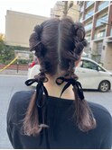 【MOMOKA】ツインヘアセット