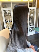 ディンプル 越谷駅前(DiMPlE)&nbsp;黒髪　スーパーロング　オン眉