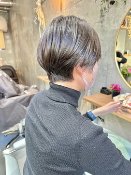 ライフインザサン 池袋(LIFE IN THE SUN) 大人かわいい丸みショート20代30代40代　池袋　目白