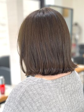 アトリエコア(Atelier Coa) ショートカットくびれショート前下がりボブベージュカラー