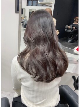 ベレーザシェルト(Beleza scelto) 5992髪質改善アッシュブラックカーキベージュ韓国ワンホンヘア