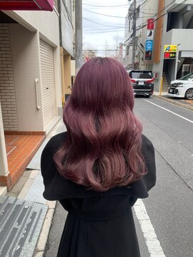 インデックスヘアーユー 錦糸町店(in'dex hair - U) ピンクブラウン[錦糸町/錦糸町ブリーチ/錦糸町ハイトーン]