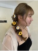 浴衣アレンジ
