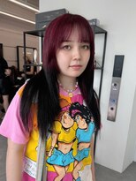 ギグスダブル 栄久屋大通店(gigs double)&nbsp;デザインカラー/ウルフセミロング